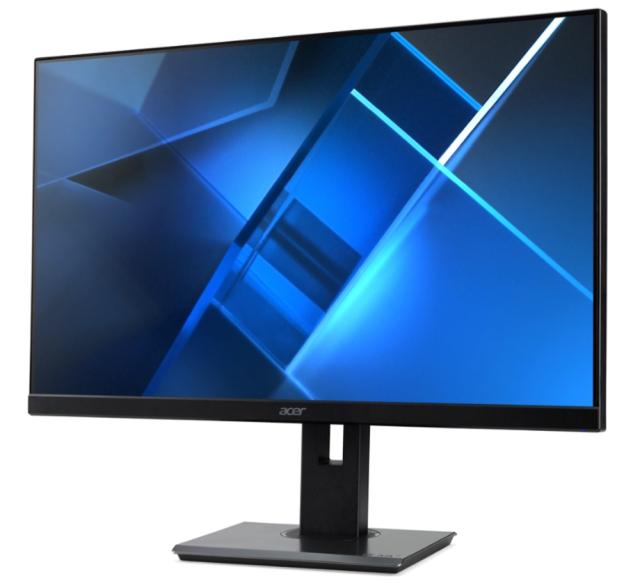 Монитор Acer Vero B247YEbmiprzxv, 23.8" IPS LED ZeroFrame, Anti-Glare, FreeSync, 4ms (GTG), 100Hz, 100M:1, 250nits, 1920x1080, Flicker-Less, BlueLightShield, Speakers, Audio In/Out, HDMI, VGA, DP, USB HUB 3.2 (1up 4down), VESA, Black