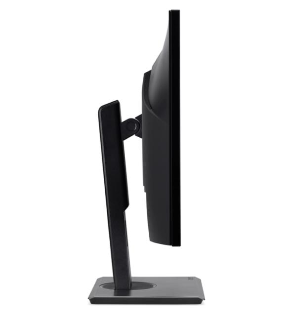 Монитор Acer Vero B247YEbmiprzxv, 23.8" IPS LED ZeroFrame, Anti-Glare, FreeSync, 4ms (GTG), 100Hz, 100M:1, 250nits, 1920x1080, Flicker-Less, BlueLightShield, Speakers, Audio In/Out, HDMI, VGA, DP, USB HUB 3.2 (1up 4down), VESA, Black