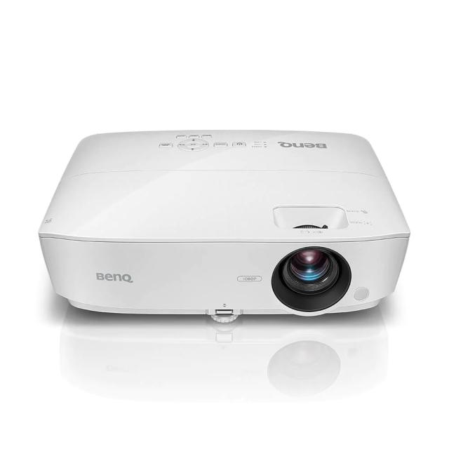 Мултимедиен проектор BenQ MH536, DLP, FHD (1920x1080), 20 000:1, 3800 ANSI Lumens, Zoom 1.2x, Glass Lenses, Auto Vertical Keystone, Infographic Mode, Speaker 2W, 2xVGA, 2xHDMI, S-Video, RCA, VGA out,  Audio In/Out, RS232, USB A 1.5A, 2.6 kg + BenQ Ca