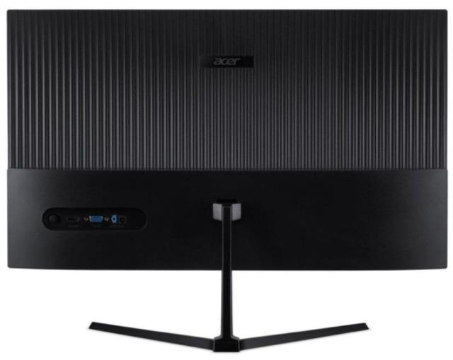 Монитор Acer Nitro QG240YH3bix, 23.8" VA, Anti-Glare, ZeroFrame, FreeSync, 1ms(VRB), 100M:1, 250nits, FHD (1920x1080), sRGB95%, VGA, HDMI,Audio out, Acer VisionCare, Tilt, Black