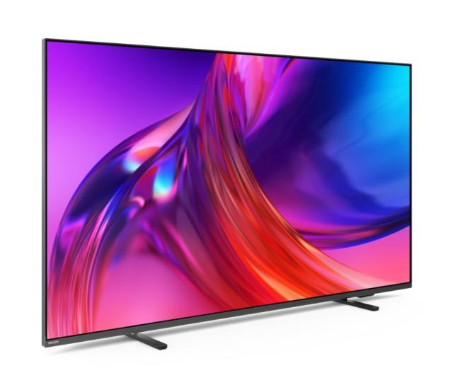 Телевизор Philips 50PUS8518/12, 50" THE ONE, UHD 4K LED, 3840x2160, DVB-T/T2/T2-HD/C/S/S2, Ambilight 3, Google TV, Quad Core P5 Perfect, 16GB, VRR, BT5.0, HDMI, 2xUSB, Cl+, 802.11ac, Lan, 20W+Logitech Wireless Touch Keyboard K400 Plus Black