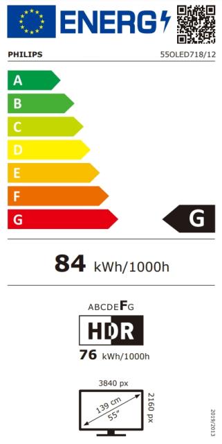 Телевизор Philips 55OLED718/12, 55" UHD 4K OLED 120Hz Ultra-low lag, 3840x2160, DVB-T/T2/T2-HD/C/S/S2, Ambilight, Google TV, 16GB, BT 5.0, HDMI 2.1, VRR, USB, Cl+, 802.11ac, Lan, G-Sync, Free Sync, 40W RMS+Logitech Wireless Touch Keyboard K400 Plus B