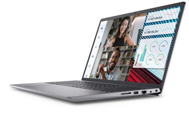 Лаптоп Dell Vostro 3520, Intel Core i5-1235U (12 MB Cache up to 4.40 GHz), 15.6" FHD (1920x1080) AG 120Hz WVA 250nits, 16GB, 2x8GB DDR4, 512GB PCIe M.2, UHD Graphics, HD Cam and Mic, 802.11ac, BG KB, Win 11 Pro, 3Y PS