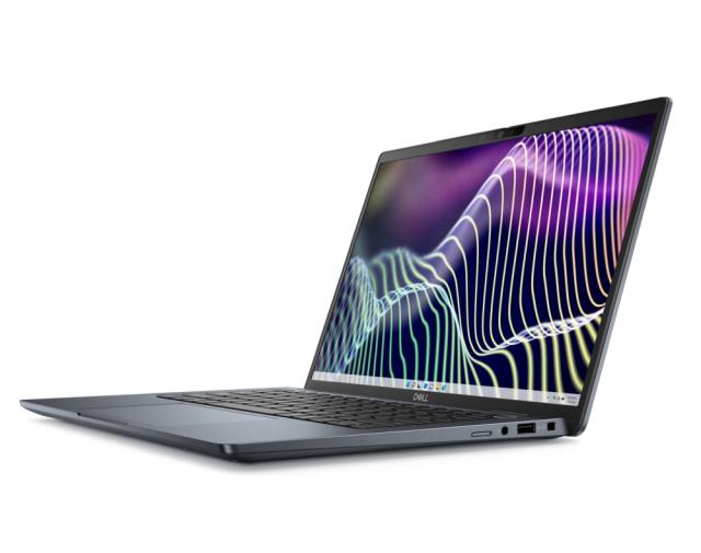 Лаптоп Dell Latitude 7340, Intel Core i5-1345U vPro (12 MB cache, 10 cores, up to 4.70 GHz Turbo), 13.3" FHD+ (1920x1200) AG 250nits, 16 GB, LPDDR5, 4800 MT/s, integrated, 512 GB SSD PCIe M.2, Intel Iris Xe Graphics, FHD IR Cam and Mic, WiFi 6E, FPR,