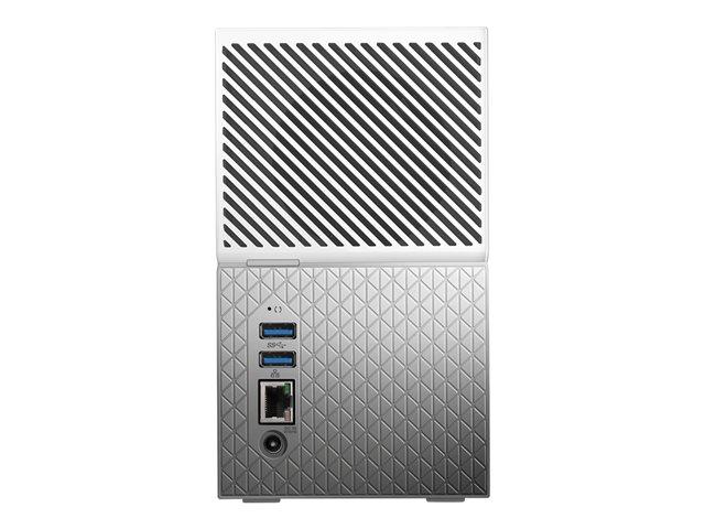 Мрежов сторидж WD My Cloud Home Duo 12TB (2 x6TB) NAS 2xHDD, QuadCore processor 1.4GHz, 1GB DDR3L RAM, LAN10/100/1000 Mbit/s, USB 3.0