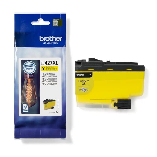 Консуматив Brother LC-427XLY Yellow Ink Cartridge