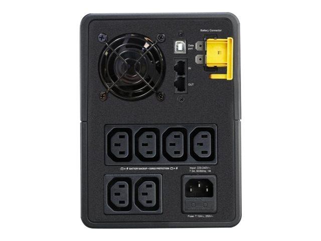 APC UPS BX1600MI, 1600VA/900W, AVR IEC Sockets, Line Interactive, Tower