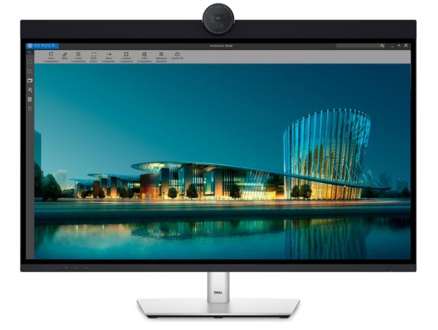 Монитор Dell U3224KBA 32", IPS , 5 ms, 2000:1, 450 cd/m2, 6K (6144 x 3456), HDR600, 99% DCI-P3 and 99% Display-P3, 100% Rec 709, 100% sRGB, HDMI, USB-C up to 140W, 4x USB 3.2, Thunderbolt 4, RJ-45, 14W speakers, Built-in Webcam, Black