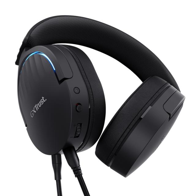Слушалки TRUST TRUST GXT490 Fayzo 7.1 USB Headset Black