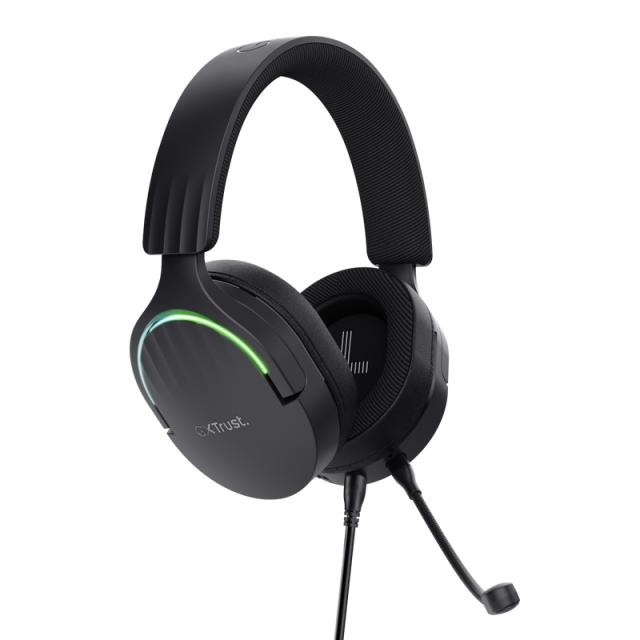 Слушалки TRUST TRUST GXT490 Fayzo 7.1 USB Headset Black