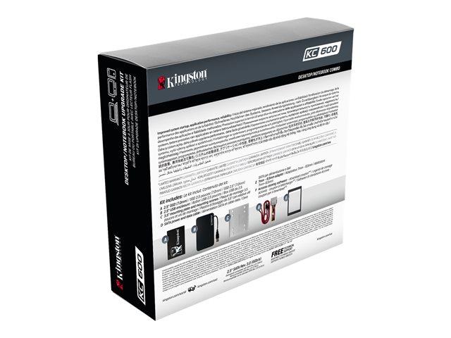 KINGSTON 1024GB SSD KC600 SATA3 2.5inch BUNDLE SKC600B/1024G