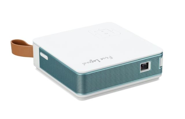 Мултимедиен проектор AOPEN PV12 (powered by Acer), 480p (854 x 480), 700 LED Lm, 5 000:1, Collapsible Stand Design, Auto Portrait mode, HDMI, USB Type A, IR receiver, WiFi, 1x2W, Build-in Battery, 0.440Kg, Green