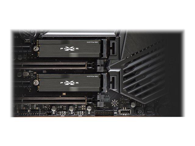SILICON POWER SSD P34XD80 1TB M.2 PCIe Gen3 x4 NVMe 3400/3000 MB/s heatsink SP001TBP34XD8005