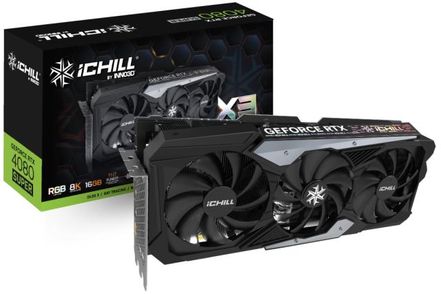 Видео карта Inno 3D GeForce RTX 4080 Super 16GB GDDR6X iChill X3