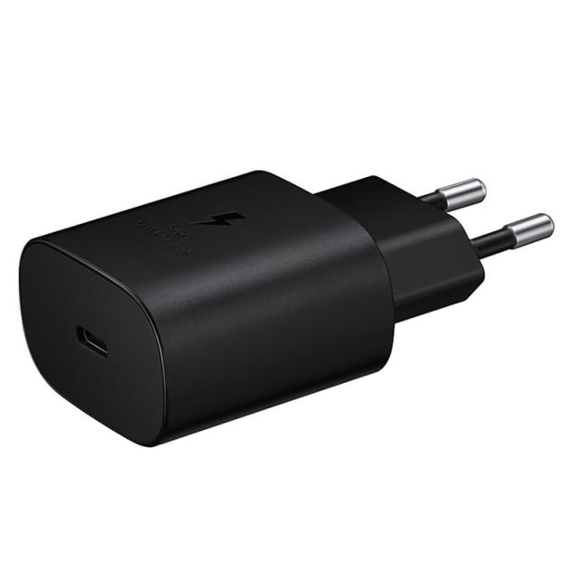 Зарядно устройство Samsung Super Fast Travel Charger, 25W, USB-C, Black