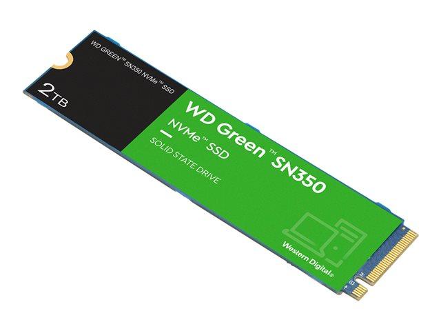Western Digital Green SN350 NVMe SSD 2TB M.2 2280 PCIe Gen3 8Gb/s 