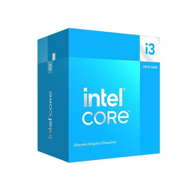 Процесор Intel Core i3-14100 4C/8T (3.5GHz / 4.7GHz Boost, 12MB, 60W, LGA1700), с охлаждане