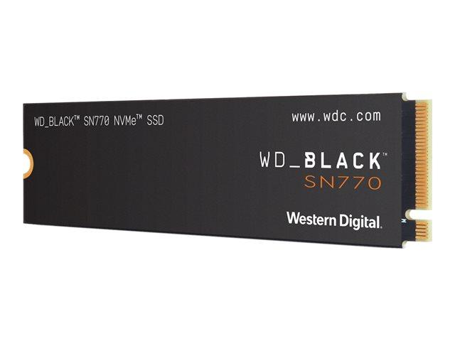 Western Digital Black SSD SN770 NVMe 2TB PCIe Gen4 16GT/s M.2 2280 WDS200T3X0E