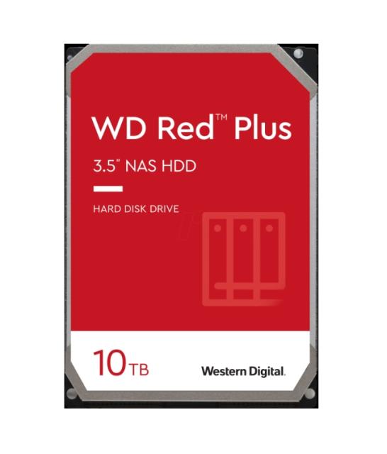 Твърд диск Western Digital Red 10TB Plus ( 3.5", 256MB, 7200 RPM, SATA 6Gb/s )