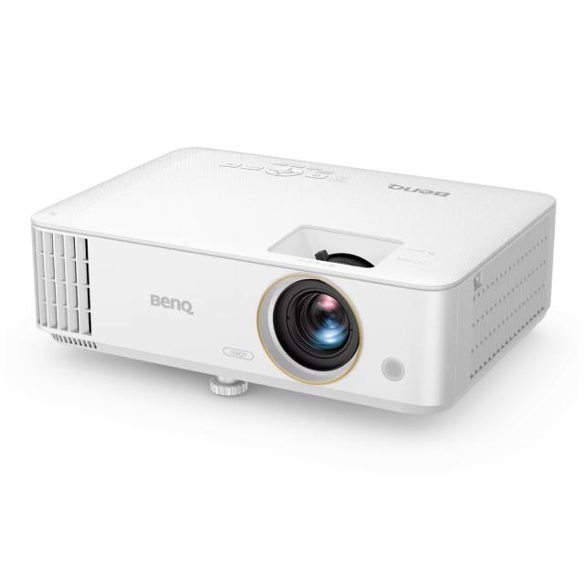 Мултимедиен проектор BenQ TH585p, Home Theater Projector, Low Input Lag Gaming Projector, DLP 1080p (1920x1080), 3500 AL, 10000:1, Zoom 1.1x, 95% Rec.709, 6 segment Color Wheel, Game Mode, 16ms, 3D, VGA, HDMI x2, Audio in/out, VGA out, Sp. 10W x1, La