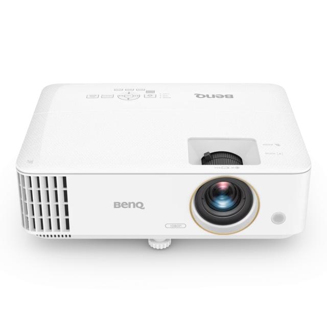 Мултимедиен проектор BenQ TH585p, Home Theater Projector, Low Input Lag Gaming Projector, DLP 1080p (1920x1080), 3500 AL, 10000:1, Zoom 1.1x, 95% Rec.709, 6 segment Color Wheel, Game Mode, 16ms, 3D, VGA, HDMI x2, Audio in/out, VGA out, Sp. 10W x1, La