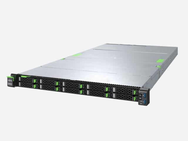 Сървър Fujitsu PRIMERGY RX2530 M6, 2U Rack, Two Socket,  Xeon Gold 5317, 1x16GB RG 3200 1R, BKit 8x2.5"(SFF) HP(SAS/SATA), PLAN CP 4x1GB, Rack mount kit,  Infineon/TPM 2.0, ELCM prel., 1xLAN port IRMC S5 AP, 2xHP PSU 900W Platinum + Fujitsu PSAS CP 2