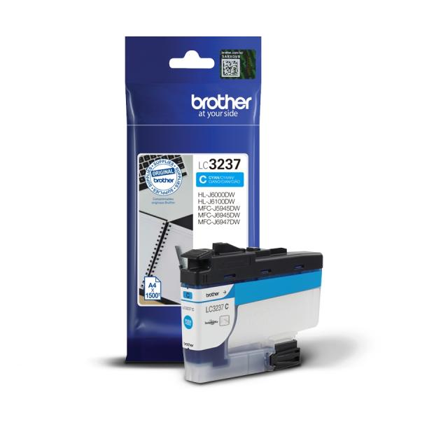 Консуматив Brother LC-3237 Cyan Ink Cartridge