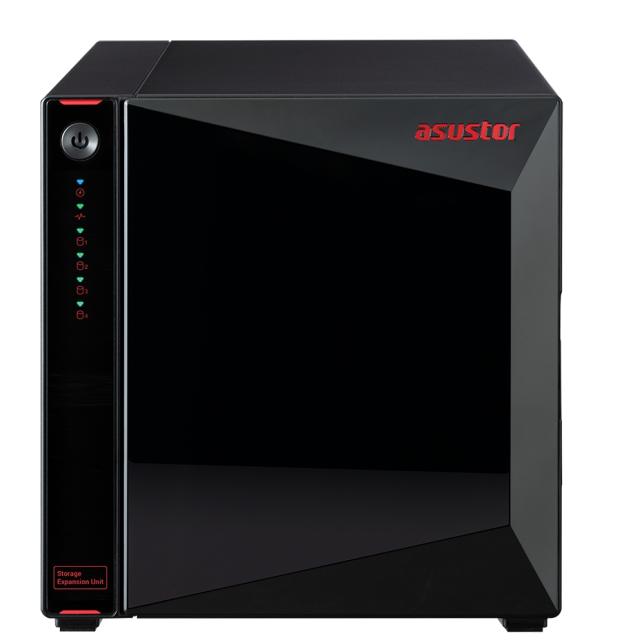 Мрежов сторидж Asustor AS5004U, USB Expansion Unit , Asustor Xpanstor 4 AS5004U 4 Bay NAS Storage Capacity Expander, 4 x SATA3 6Gb/s; 3.5"/2.5" HDD/SSD, 1 x Type C, Black