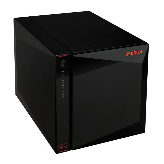 Мрежов сторидж Asustor AS5004U, USB Expansion Unit , Asustor Xpanstor 4 AS5004U 4 Bay NAS Storage Capacity Expander, 4 x SATA3 6Gb/s; 3.5"/2.5" HDD/SSD, 1 x Type C, Black