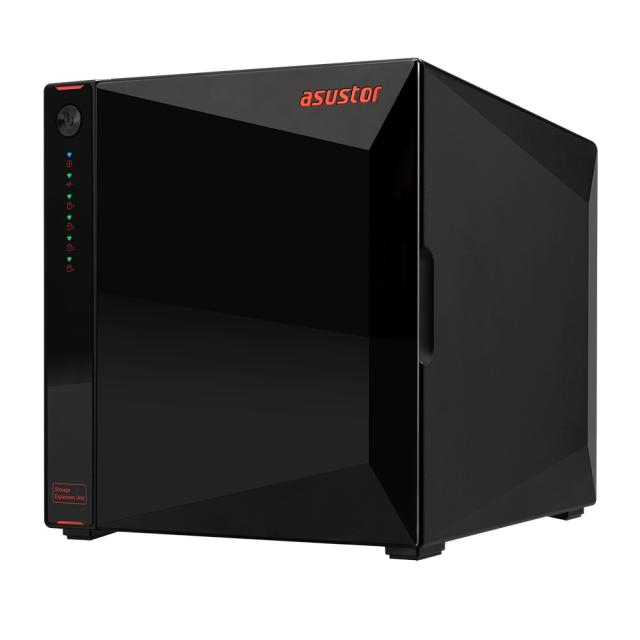 Мрежов сторидж Asustor AS5004U, USB Expansion Unit , Asustor Xpanstor 4 AS5004U 4 Bay NAS Storage Capacity Expander, 4 x SATA3 6Gb/s; 3.5"/2.5" HDD/SSD, 1 x Type C, Black