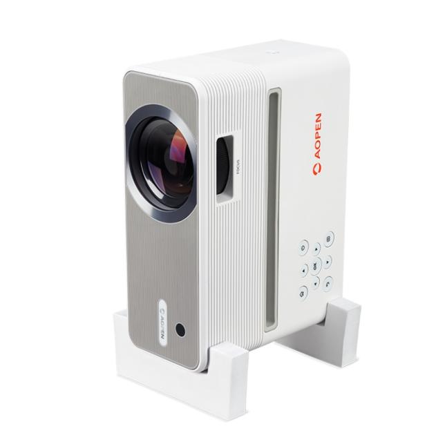 Мултимедиен проектор AOPEN Projector QH11 Mobile (powered by Acer), LCD, HD (1280 x720), 1 000:1, 5000 LED Lm, White LED lamp, HDMI, USB-A(5V/0.5A), MicroSD, Audio in, 1x5W, Wifi+Dongle, Holders, 1.3Kg, White