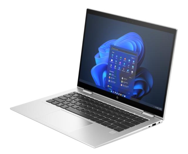 Лаптоп HP Elite x360 1040 G10, Core i7-1355U(up to 5GHz/12MB/10C), 14" FHD AG IPS 400nits Touch, 32GB on board, 1TB PCIe SSD, WiFi 6E + BT 5.3, Intel 5000 5G WWAN, Backlit Kbd, FPR, NFC, Smart Card Reader, 3C Batt, Win 11 Pro