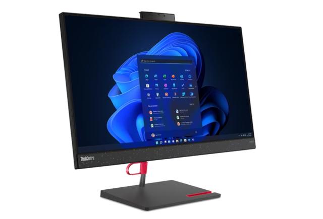Настолен компютър - всичко в едно Lenovo ThinkCentre Neo 50a G4 AIO Intel Core i7-13700H (up to 5GHz, 24MB), 16GB DDR5 5200MHz, 1TB SSD, 23.8" FHD (1920x1080) IPS AG, Intel Iris Xe Graphics, DVD, 5MP&IR Cam, KB, Mouse, Monitor Stand, WLAN, BT, DOS, 3