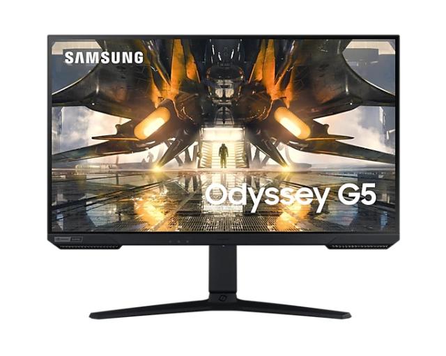 Монитор Samsung 27AG500 Odyssey G5, 27.0" (68.58 cm) IPS, 2560 x 1440, 1ms, 165Hz,  DP, HDMI, Black