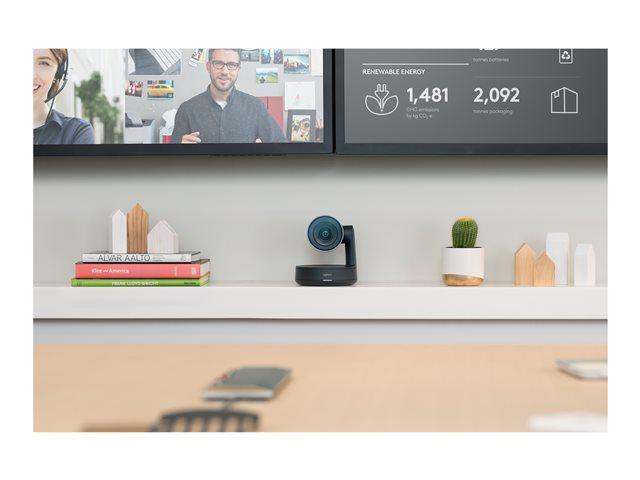 Уеб камера Logitech Rally Camera, 4K/30fps, 15x HD zoom, USB - 960-001227