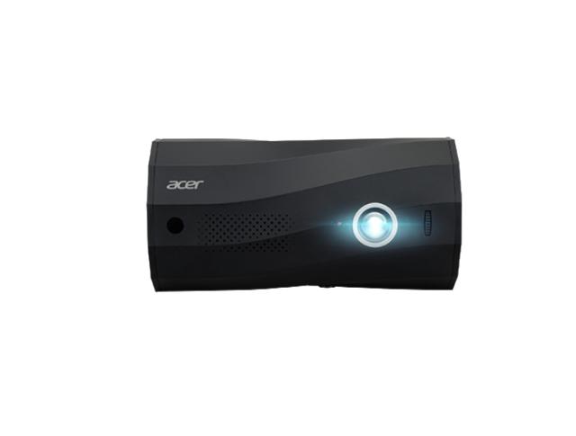 Мултимедиен проектор Acer Projector C250i, DLP, LED, FHD (1920x1080), 300 Lumens, 5000:1, HDMI, USB, USB (Type A, 5V/0.5A), SD (Micro, SDHC), PC Audio (Stereo mini jack), Built in battery, Bluetooth speaker, rotatable projection, 775g, Black