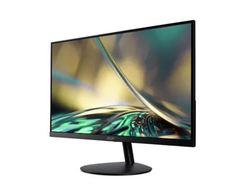 Монитор Acer SB272Ebmix 27" IPS Wide, LED, ZeroFrame, FHD 1920x1080, FreeSync, AG, 1ms (VRB), 100Hz, Ultra-thin, 100M:1, 250 cd/m2, VGA, HDMI, Audio In/Out, Speaker, Tilt, Bluelight shield, Flicker-Less, Acer Display Widget, Kensington Security, VESA