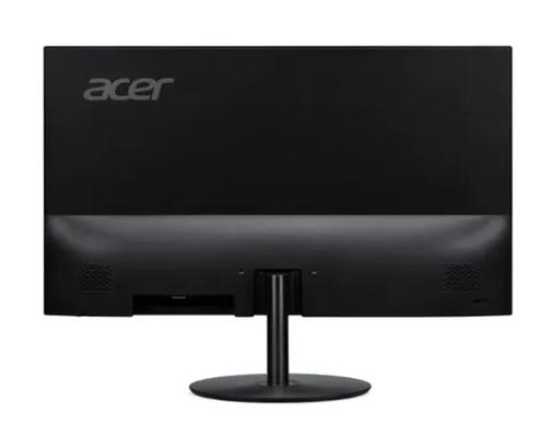 Монитор Acer SB272Ebmix 27" IPS Wide, LED, ZeroFrame, FHD 1920x1080, FreeSync, AG, 1ms (VRB), 100Hz, Ultra-thin, 100M:1, 250 cd/m2, VGA, HDMI, Audio In/Out, Speaker, Tilt, Bluelight shield, Flicker-Less, Acer Display Widget, Kensington Security, VESA