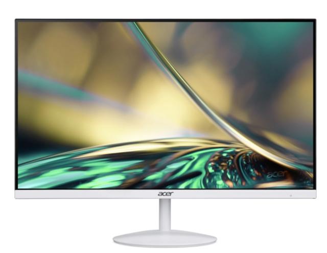 Монитор Acer SA272Ewmix 27" IPS Wide, LED, ZeroFrame, FHD 1920x1080, FreeSync, AG, 1ms (VRB), 100Hz, Ultra-thin, 100M:1, 250 cd/m2, VGA, HDMI, Audio In/Out, Speaker, Tilt, Bluelight shield, Flicker-Less, Acer Display Widget, Kensington Security, VESA