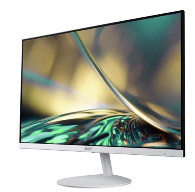 Монитор Acer SA272Ewmix 27" IPS Wide, LED, ZeroFrame, FHD 1920x1080, FreeSync, AG, 1ms (VRB), 100Hz, Ultra-thin, 100M:1, 250 cd/m2, VGA, HDMI, Audio In/Out, Speaker, Tilt, Bluelight shield, Flicker-Less, Acer Display Widget, Kensington Security, VESA
