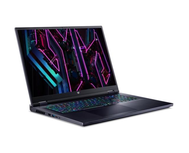 Лаптоп Acer Predator Helios 18, PH18-72-96HV, Intel Core i9-14900HX (up to 5.70GHz, 36MB), 18" WQXGA (2560x1600) IPS 250Hz Mini LED, 32GB DDR5 5600MHz, 2048GB PCIe Gen4 SSD, RTX4090 GDDR6 16GB, Killer Wi-Fi 7, Micro SD, FHD cam, RGB-backlit Kb, Win 1