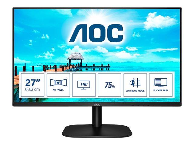 Монитор AOC 27B2DM 27inch VA FHD 75Hz 250 cd/m2 4ms D-SUB DVI HDMI 27B2DM