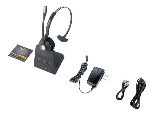 Слушалки Jabra Engage 65 Mono Слушалки Безжичен Лента за глава, 9553-553-111