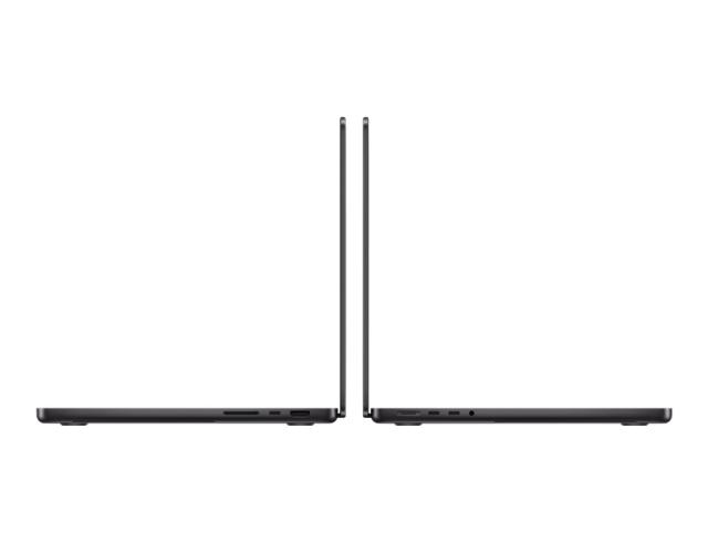 Лаптоп Apple MacBook Pro 14 2023, 14.2" (36.07 cm), Apple M3 Pro 11C (3.05/4.05GHz, 36M), 14 ядра GPU Apple M3 Pro, 36GB LPDDR5, 512GB SSD, Space Black