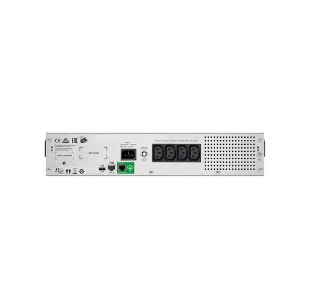 Непрекъсваем ТЗИ APC Smart-UPS C 1000VA LCD RM 2U 230V with SmartConnect + APC Essential SurgeArrest 5 outlets with phone protection 230V Germany
