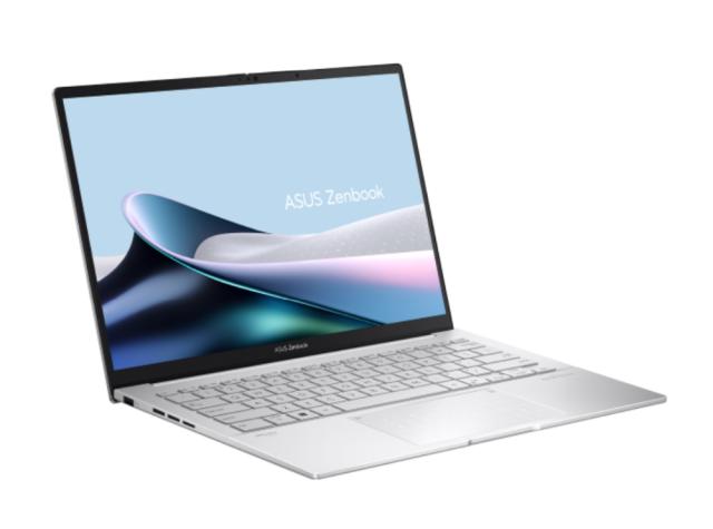 Лаптоп Asus Zenbook UX3405MA-QD131W, Intel Core Ultra 7 155H (0.9/4.8GHz, 24M),14." OLED ,WUXGA 1920X1200 16:10, DDR5 16GB(ON BD.),1 TB PCIEG4 SSD, Intel Art Graphics, Widnows 11, Silver
