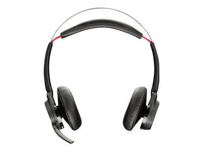 Слушалка Poly Voyager Focus UC BT600-C WWW (211710-101), активно шумопотискане, Bluetooth, USB-C, Черна 