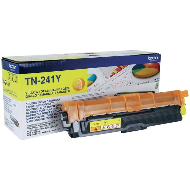 Консуматив Brother TN-241Y Toner Cartridge