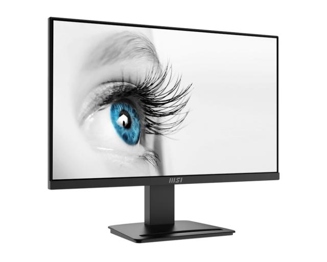 Монитор MSI PRO MP2412, 23" (58.42 cm) FHD, VA Anti-glare, 1ms MPRT, 100Hz, 4000:1, 300 cd/m2, 1x HDMI, 1x DP