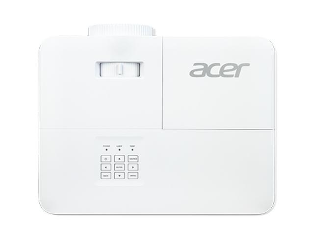Мултимедиен проектор Acer Projector H6523BDP, DLP, 1080p (1920x1080), 3500 ANSI Lm, 10 000:1, 3D Ready, 24/7 operation, Auto Keystone, AC power on, 2xHDMI, VGA in, RCA, RS232, Audio in/out, USB(Type A, 5V/1A), 1x3W, 2.9Kg, White